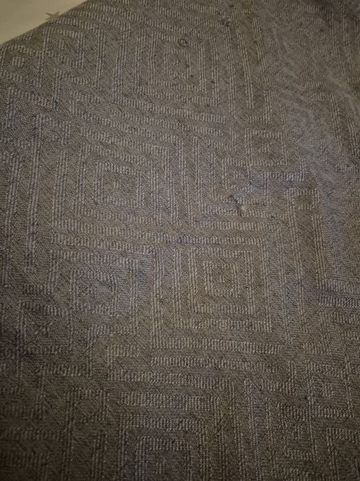 Dwie Zasłony szaro srebrne jysk