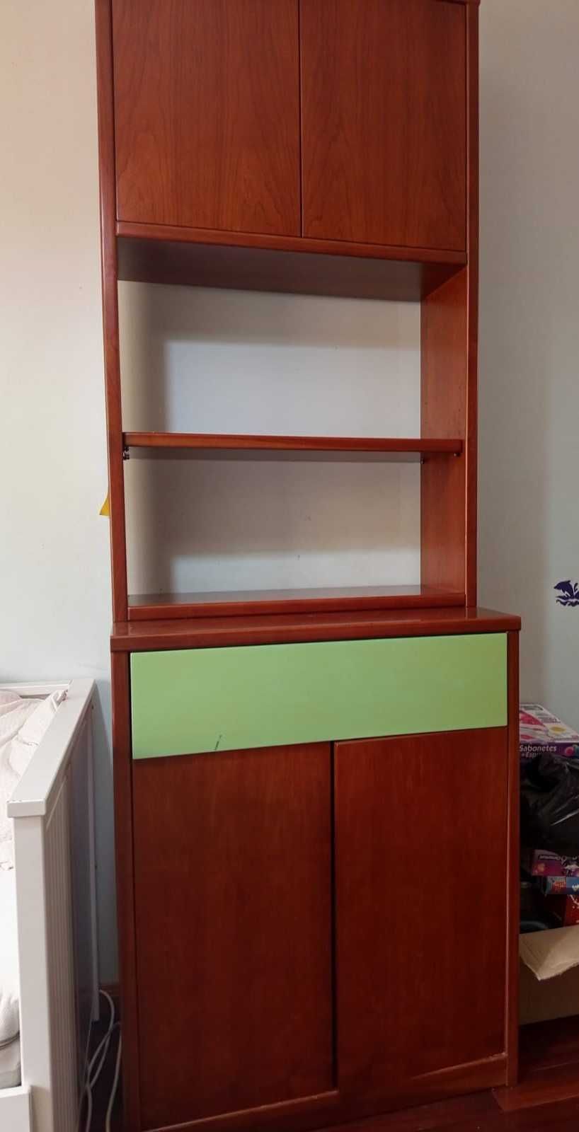 Vendo Móveis Quarto Estudio (Cama+ colchão* móvel de apoio)