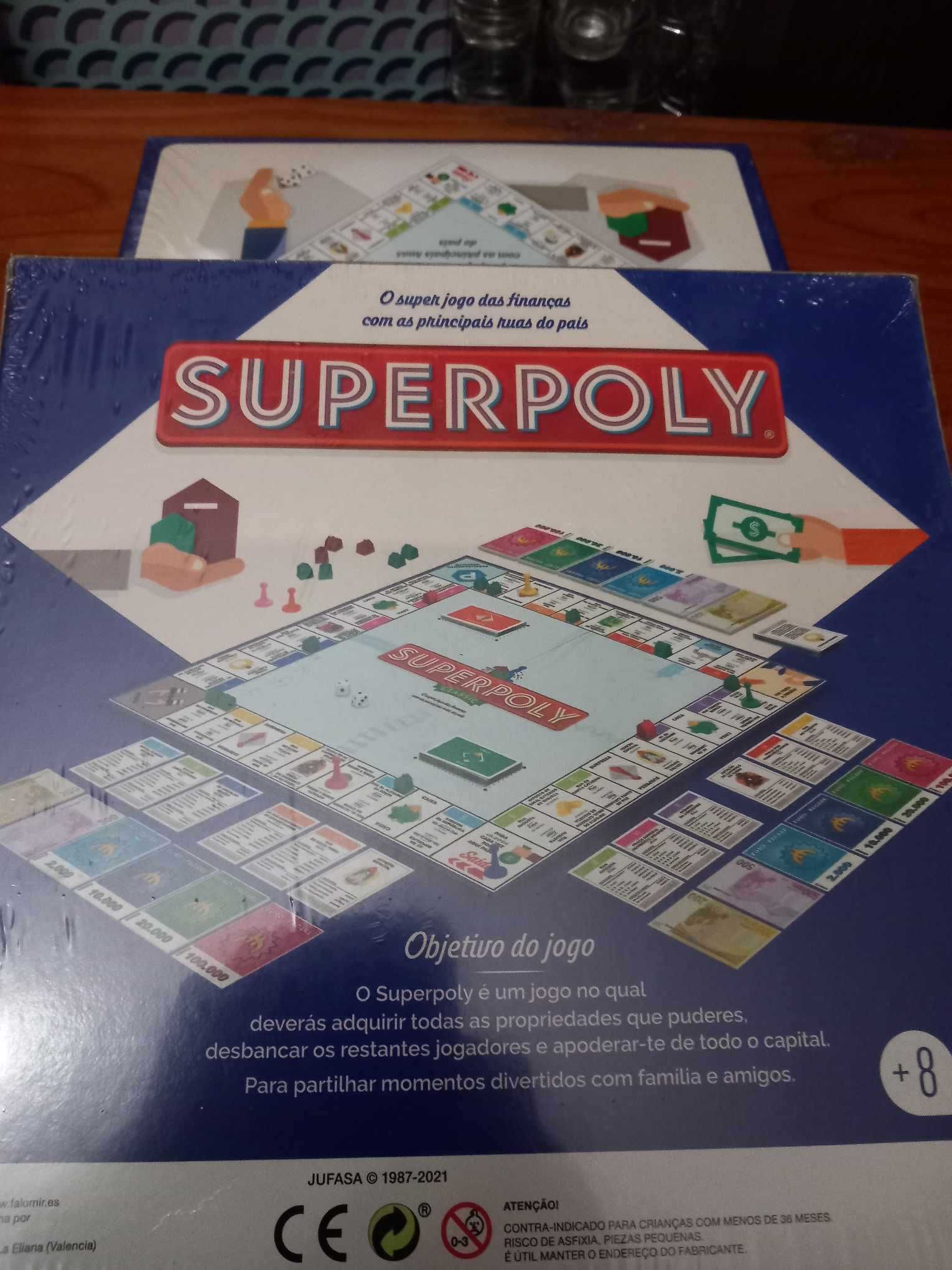 Superpoly Classic jogo de tabuleiro NOVO