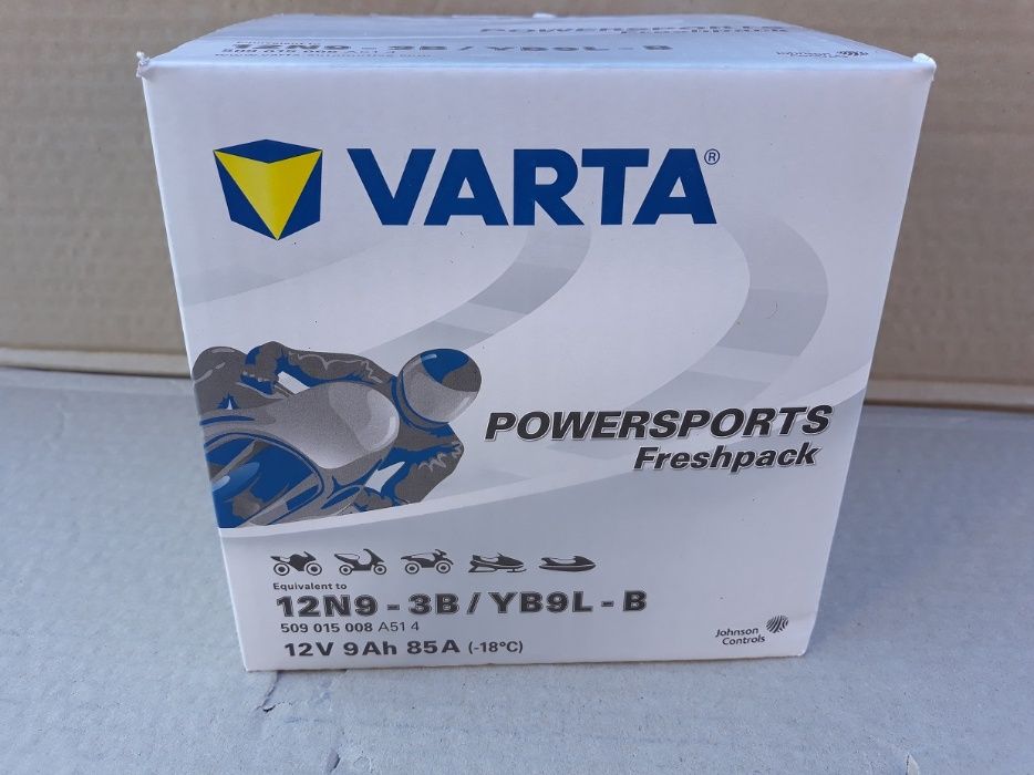 Nowy akumulator Varta 12N9-3B YB9L-B 12V 9Ah 85A