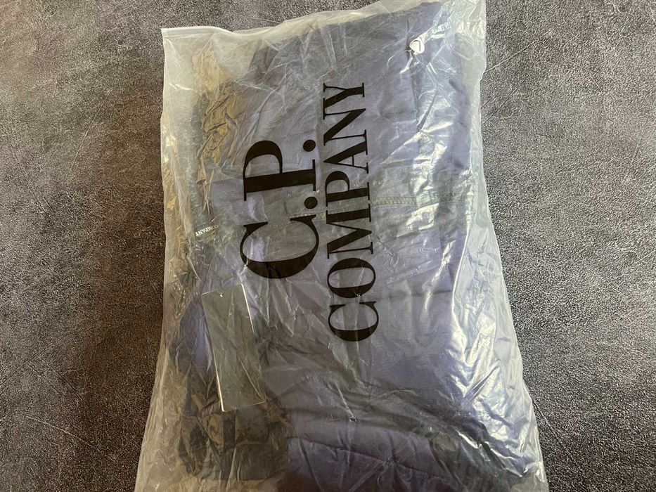 Пуховик CP Company DD Shell Puffer Grey Blue