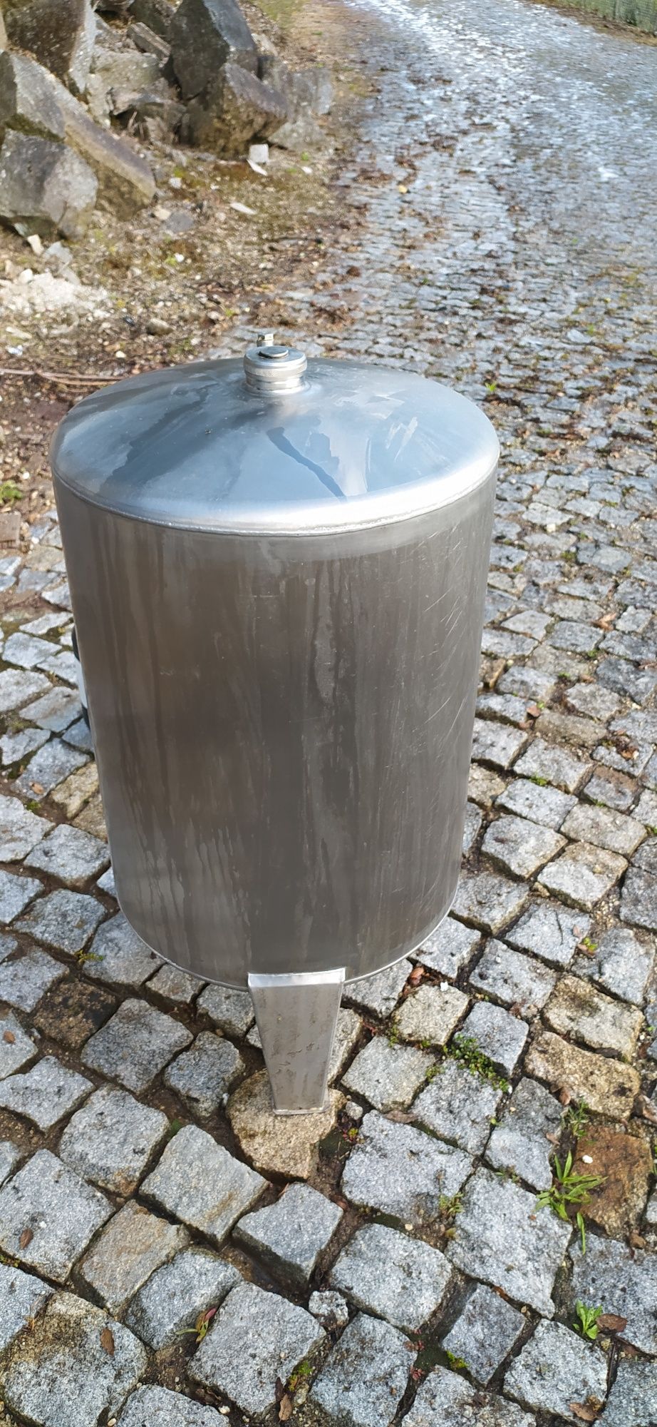 Cuba de inox de 150 litros