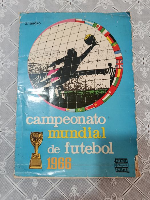 Caderneta Mundial Futebol 1966