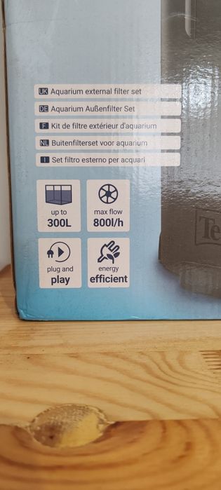 Filtr zewnętrzny kubełkowy do akwarium 100-300l Tetra EX800 plus