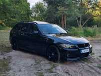 Bmw e91 320D 177 koni M Pakiet Śliczna Czarna