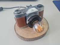 Candeeiro-máquina fotográfica