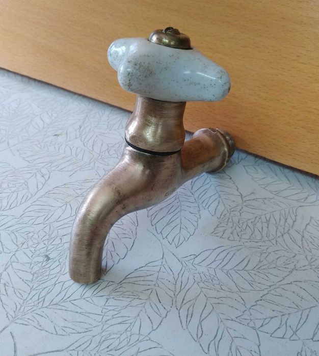 Кран латунный советское ретро 50-х