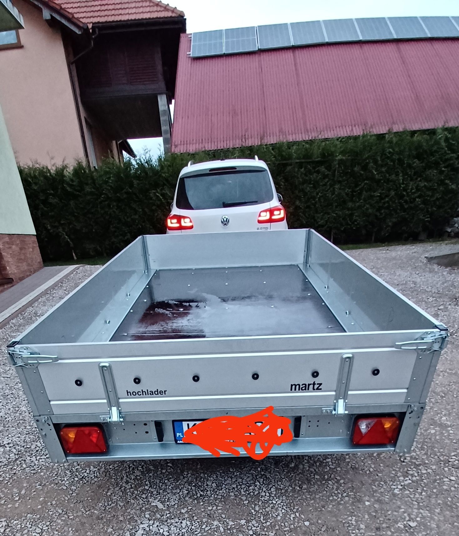 Przyczepa Martz Hochlader, długość paki 325 cm