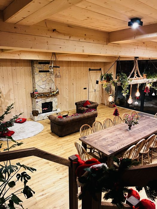 Boże Narodzenie – nowy dom dla 14 osób, sauna, balia, kominek