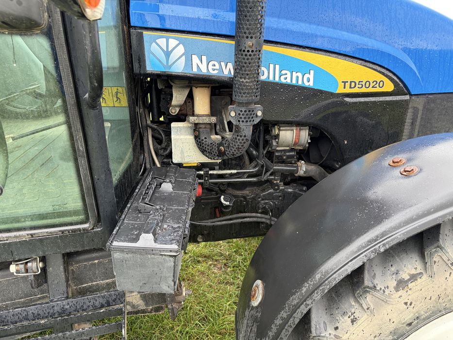 New Holland TD5020 biegi pełzające, idealny pod samolot do ogórków