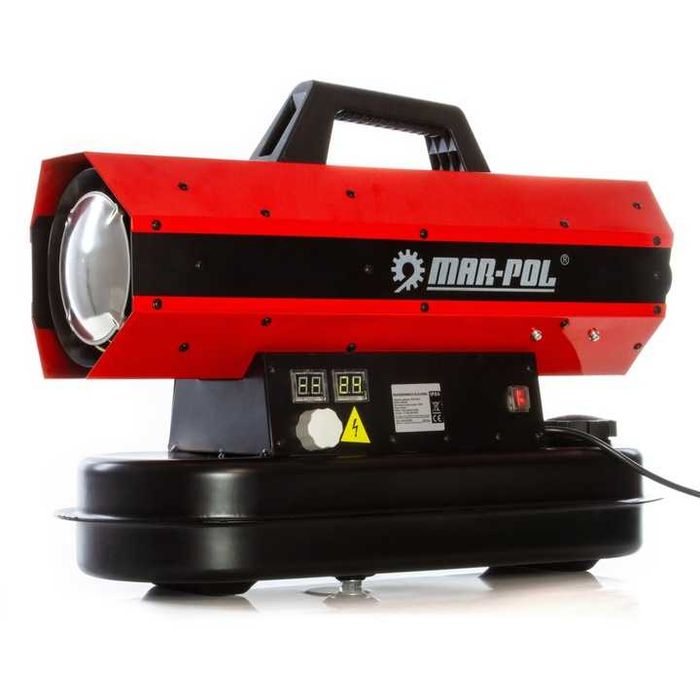 Nagrzewnica olejowa dmuchawa spalinowa termostat 30kW piecyk grzejnik