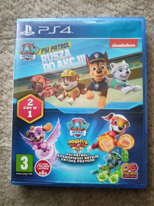 Psi patrol płyta Ps4