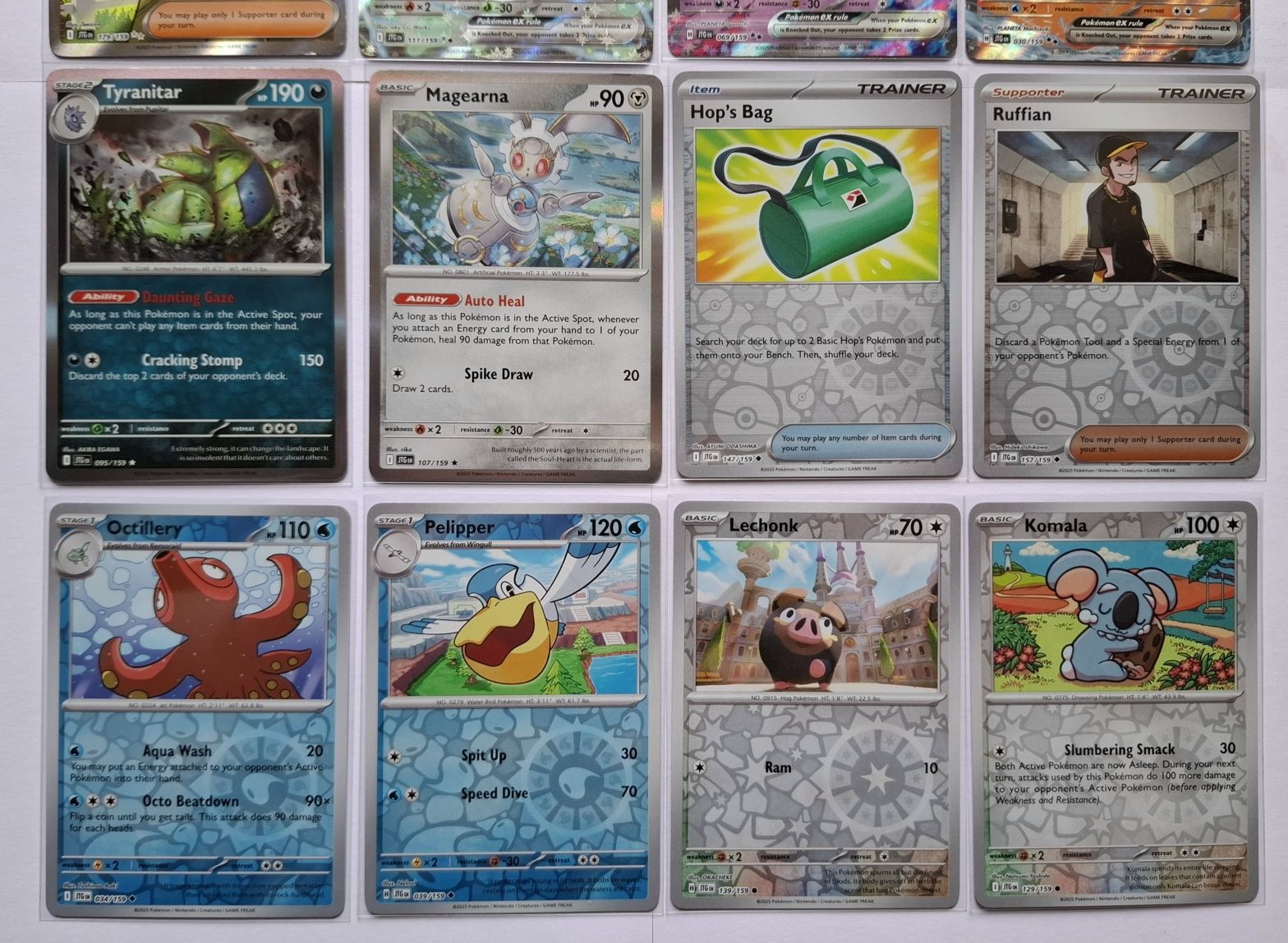30 Cartas Pokemon - Journey Together Holo