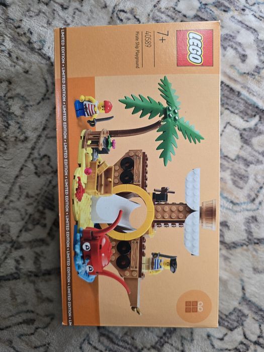 NOWE LEGO 40589 Promocyjne - Plac zabaw ze statkiem pirackim