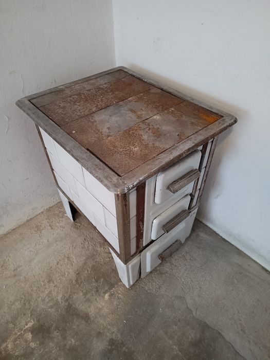 Piec/Kuchenka Kaflowa na węgiel i drewno