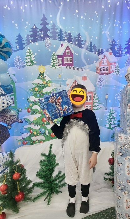 Костюм пінгвіна, 2-4 роки, на Новий рік, смокінг