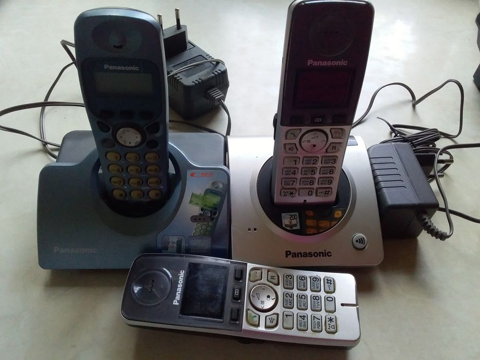 Телефоны стационарные,беспроводные.