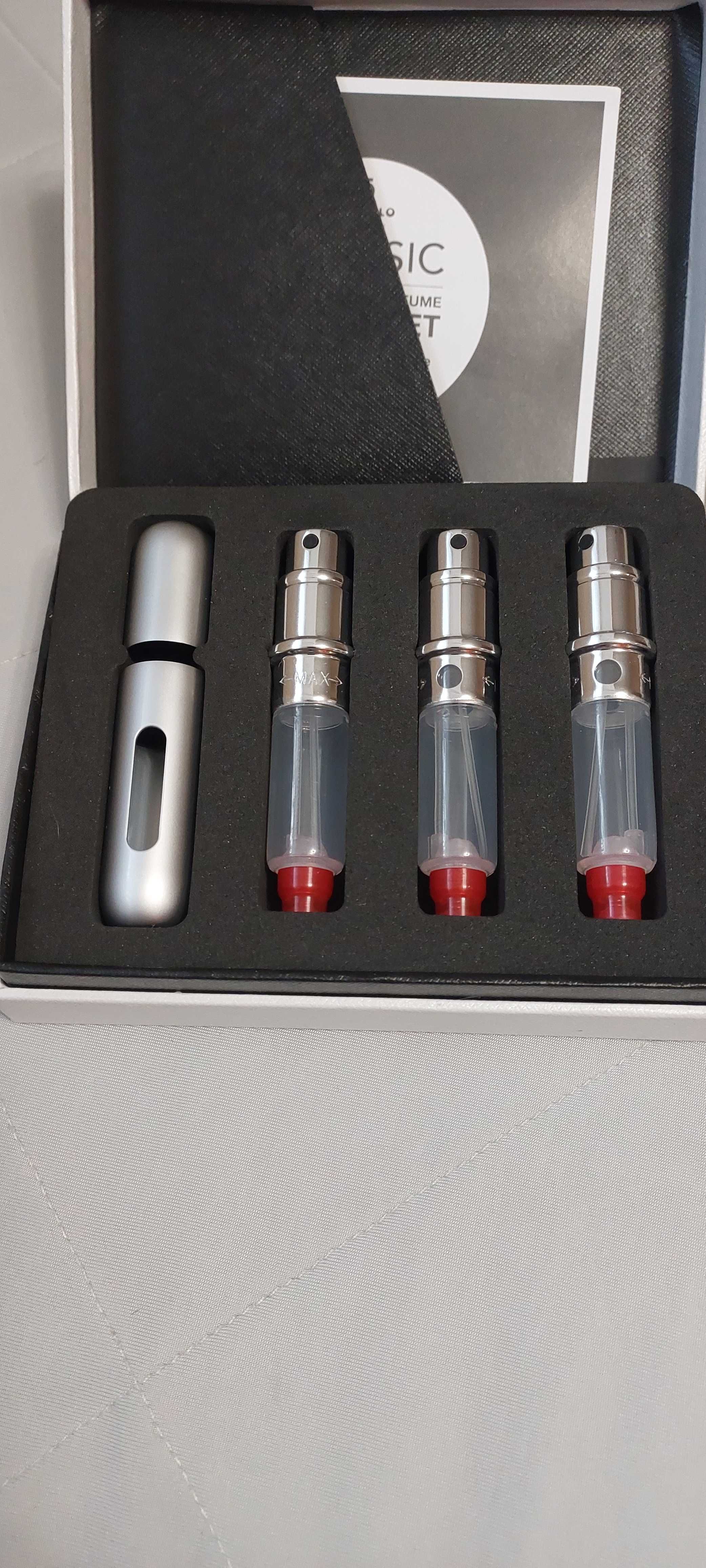 Travalo Classic HD napełnialny flakon z atomizerem 3x5ml
