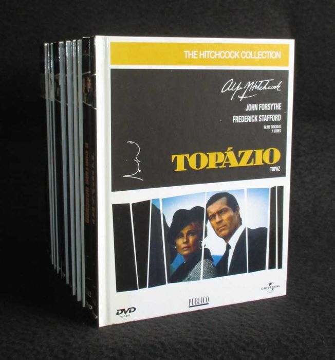 Livros e DVD Colecção The Hitchcock Collection