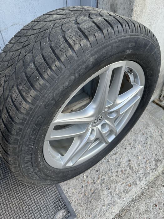 Felgi Porsche wraz z oponami zimowymi