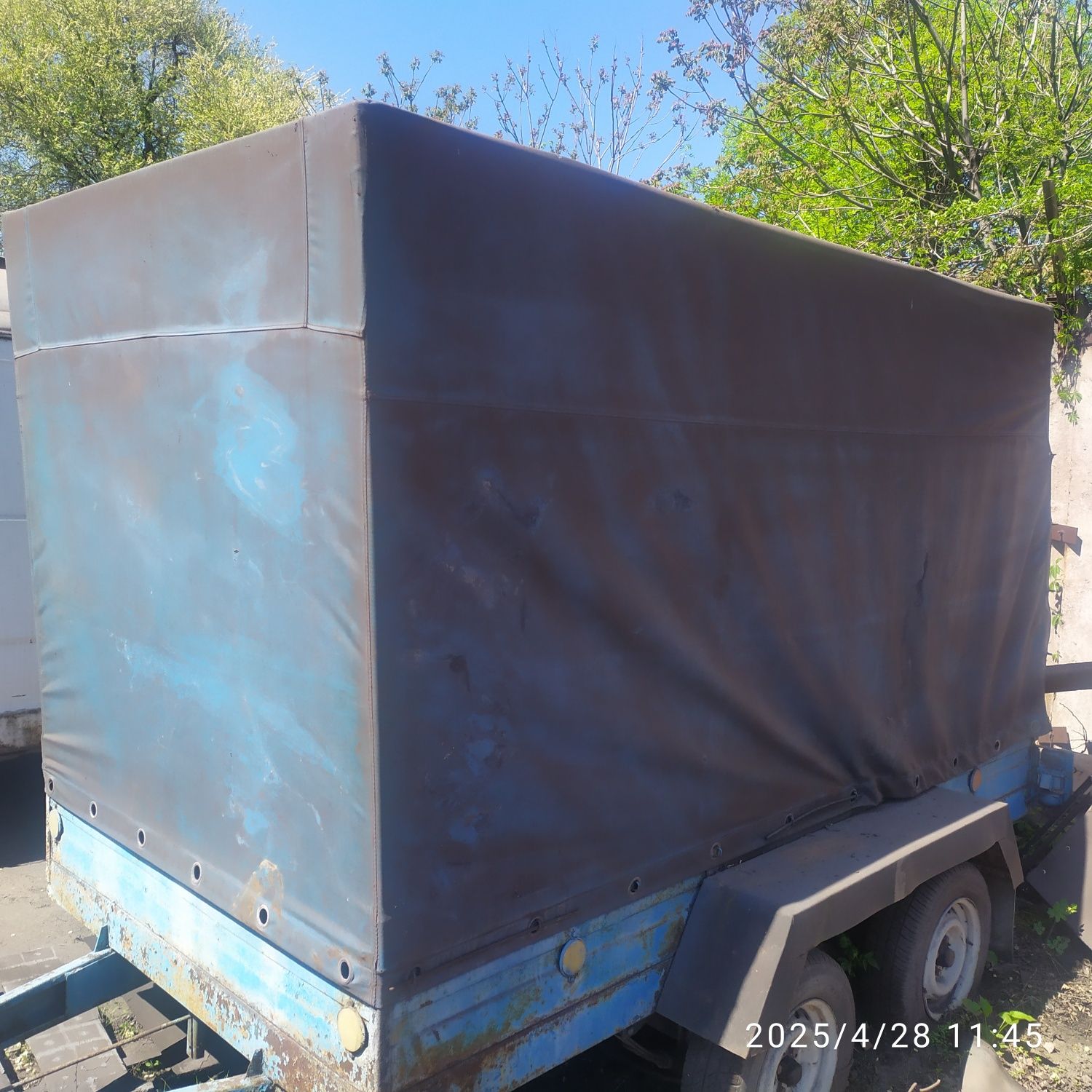 Прицеп двухосний тентований, марки П-5-01, 2006 року випуску