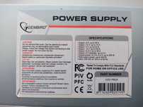 Продам блок питания Gembird 450-480W