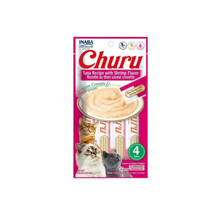 Inaba Churu Purées Mix smaków 6x56g (4x14g) Przysmaki do wylizywania