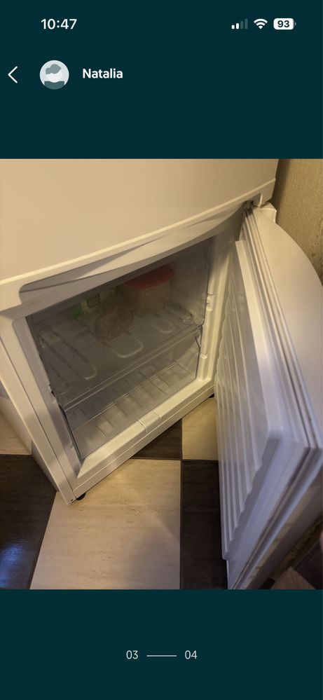 Lodówka biała Polar