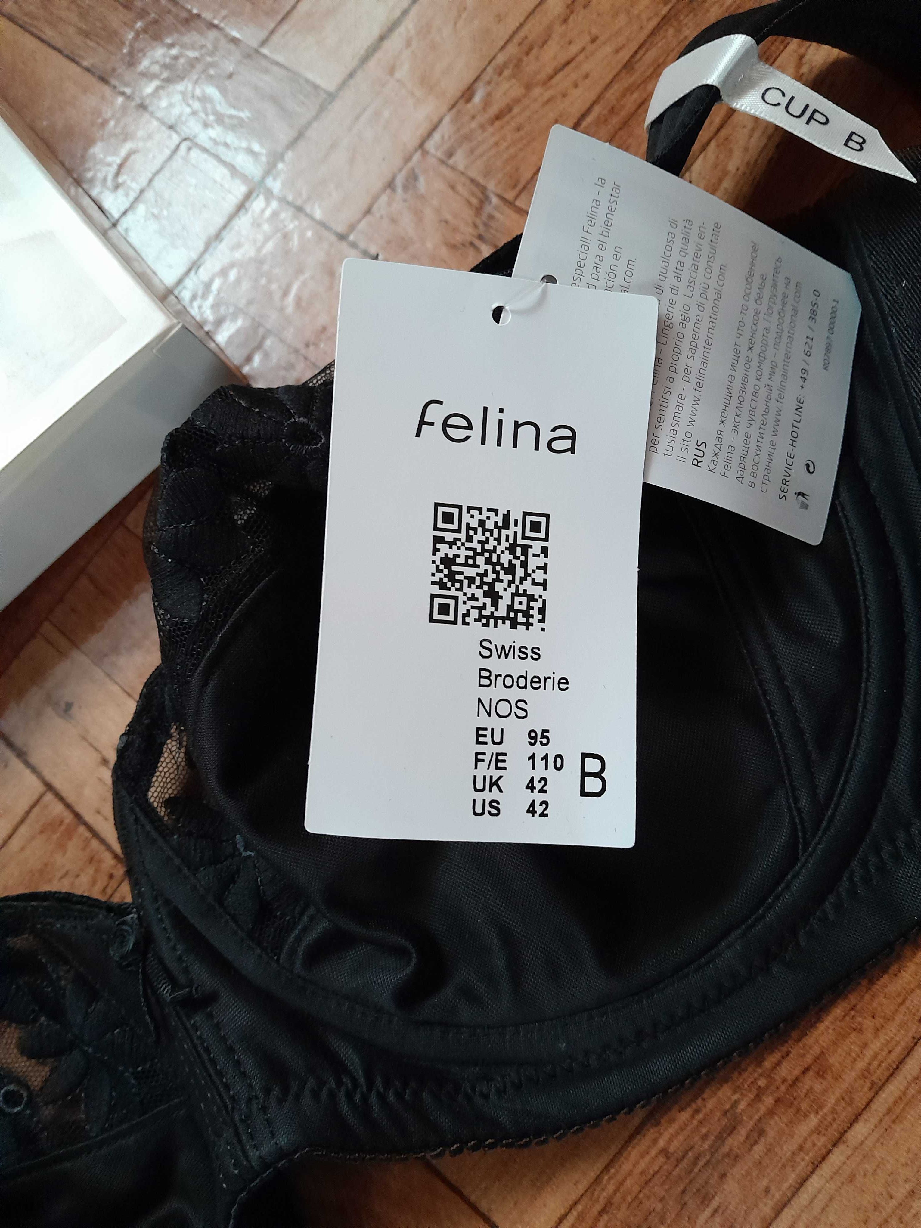Biustonosz FELINA czarny 95B