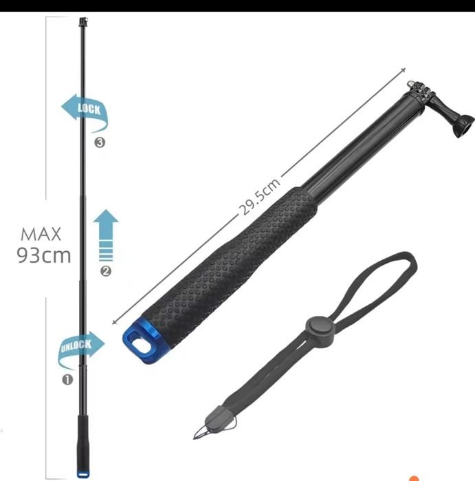 Kijek GoPro 93cm skladany