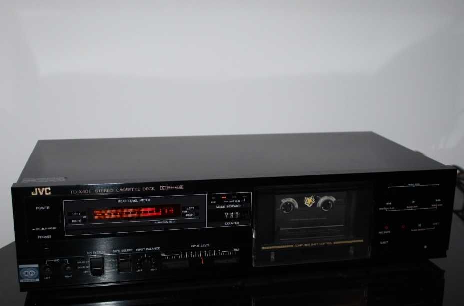 JVC TD-X401G Magnetofon deck stereo hi-fi vintage Japan Wysyłka