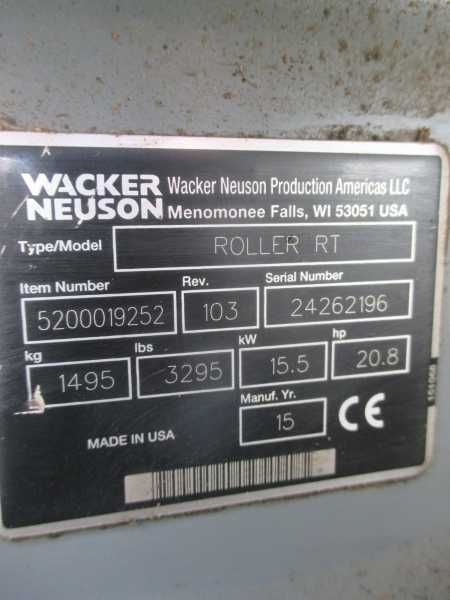 Walec okołkowany zdalnie sterowany Wacker Neuson RT82 sc3 finasowanie