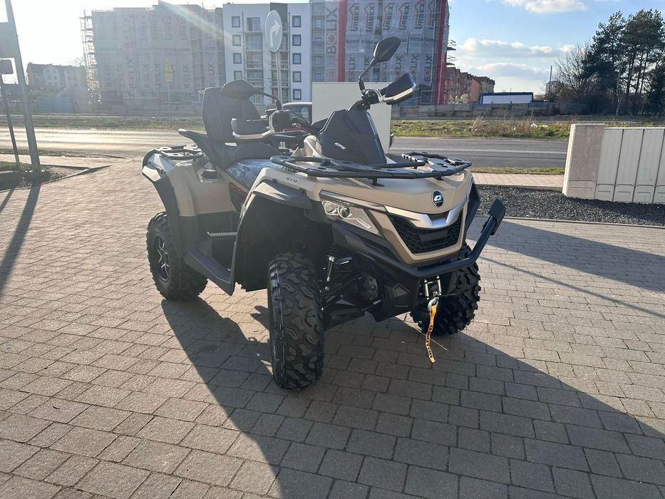 QJMOTOR SFA 600 quad QJ MOTOR SFA 600 PRO szary Lubin