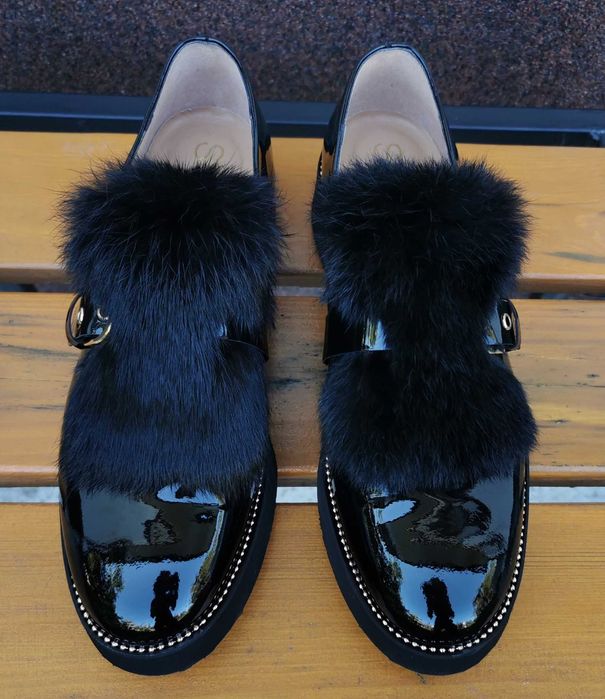 Шкіряні лофери туфлі Shirley Mae 39 р. Оригінал