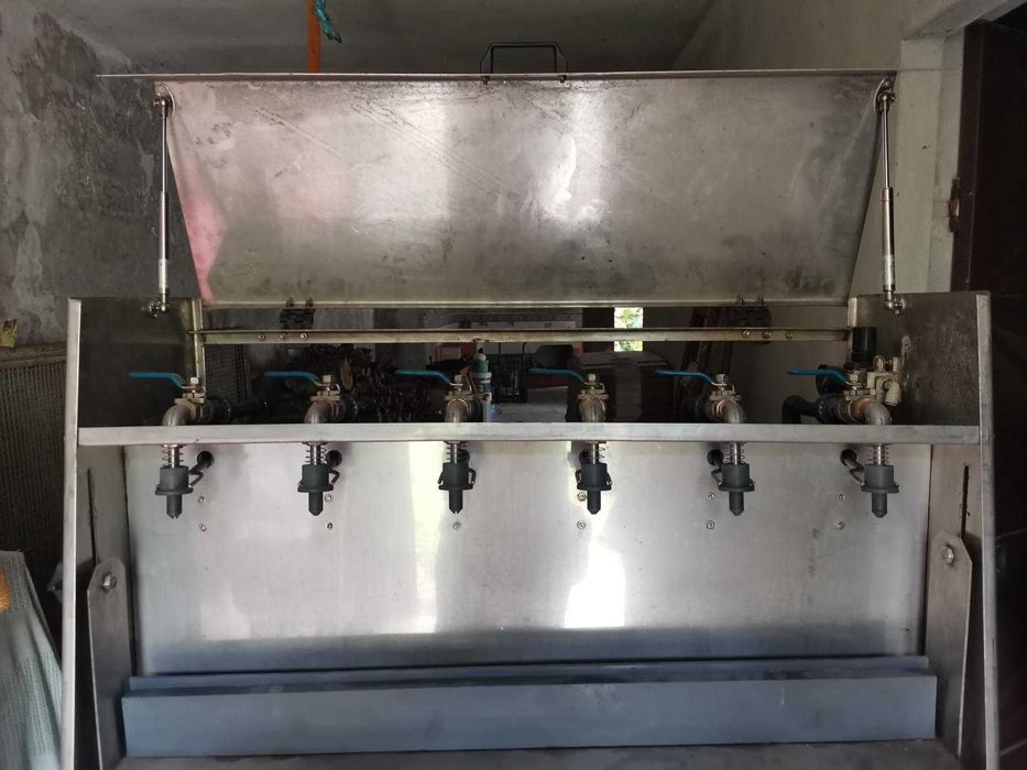 Maquina Enchimento Manual - Diversos Líquido - 6 bicos