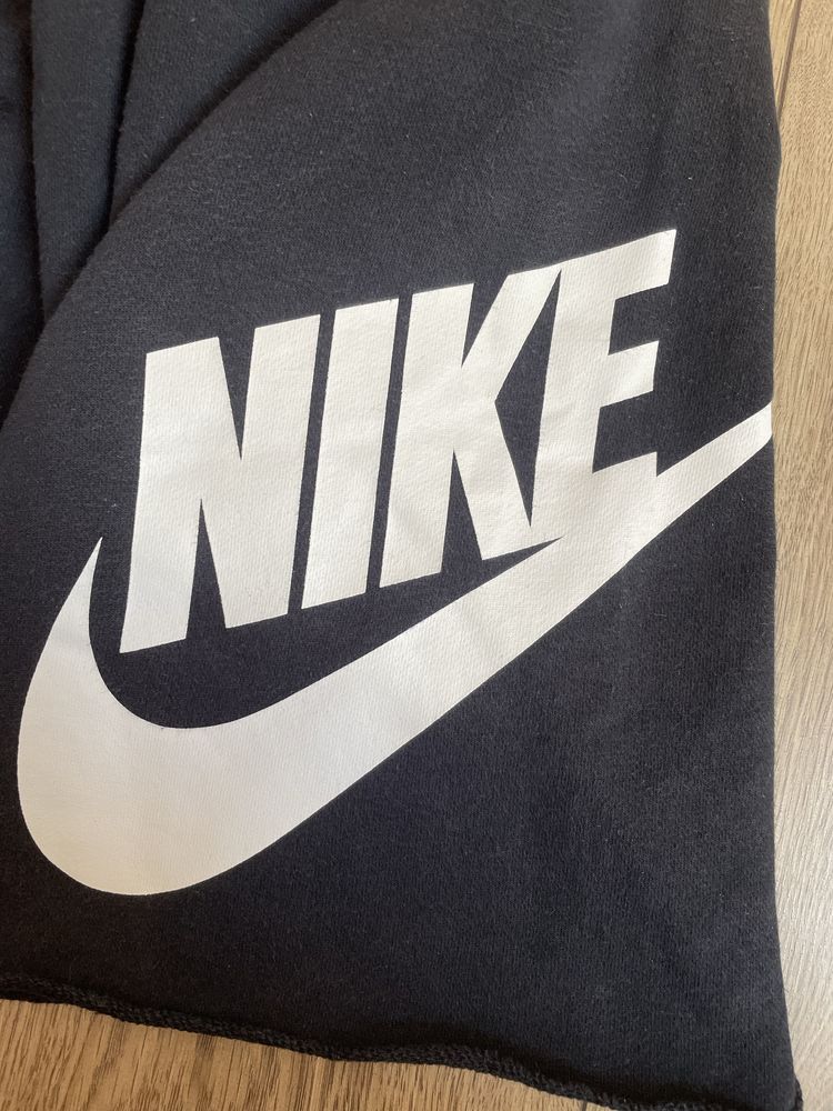 Шорти nike big swoosh котонові чорні big logo