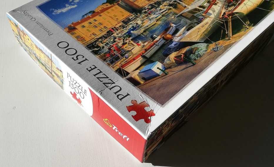 Puzzle 1500 elementów Stary Port w Saint Tropez firmy Trefl