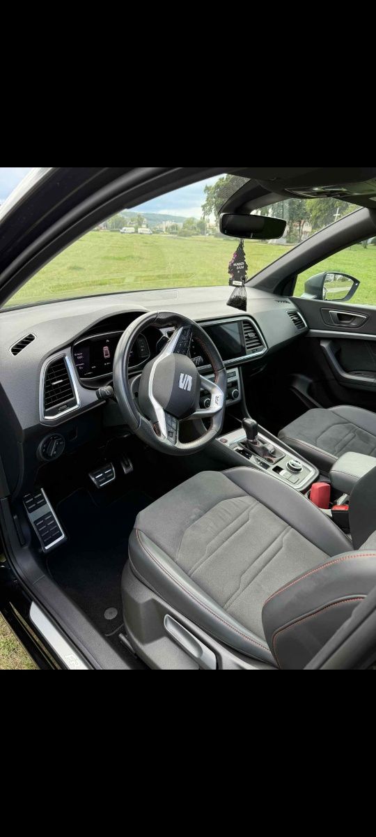 Seat Ateca FR 22r 2,0TDI DSG Panorana Alkantara  Kam 360 st 57 tyś km