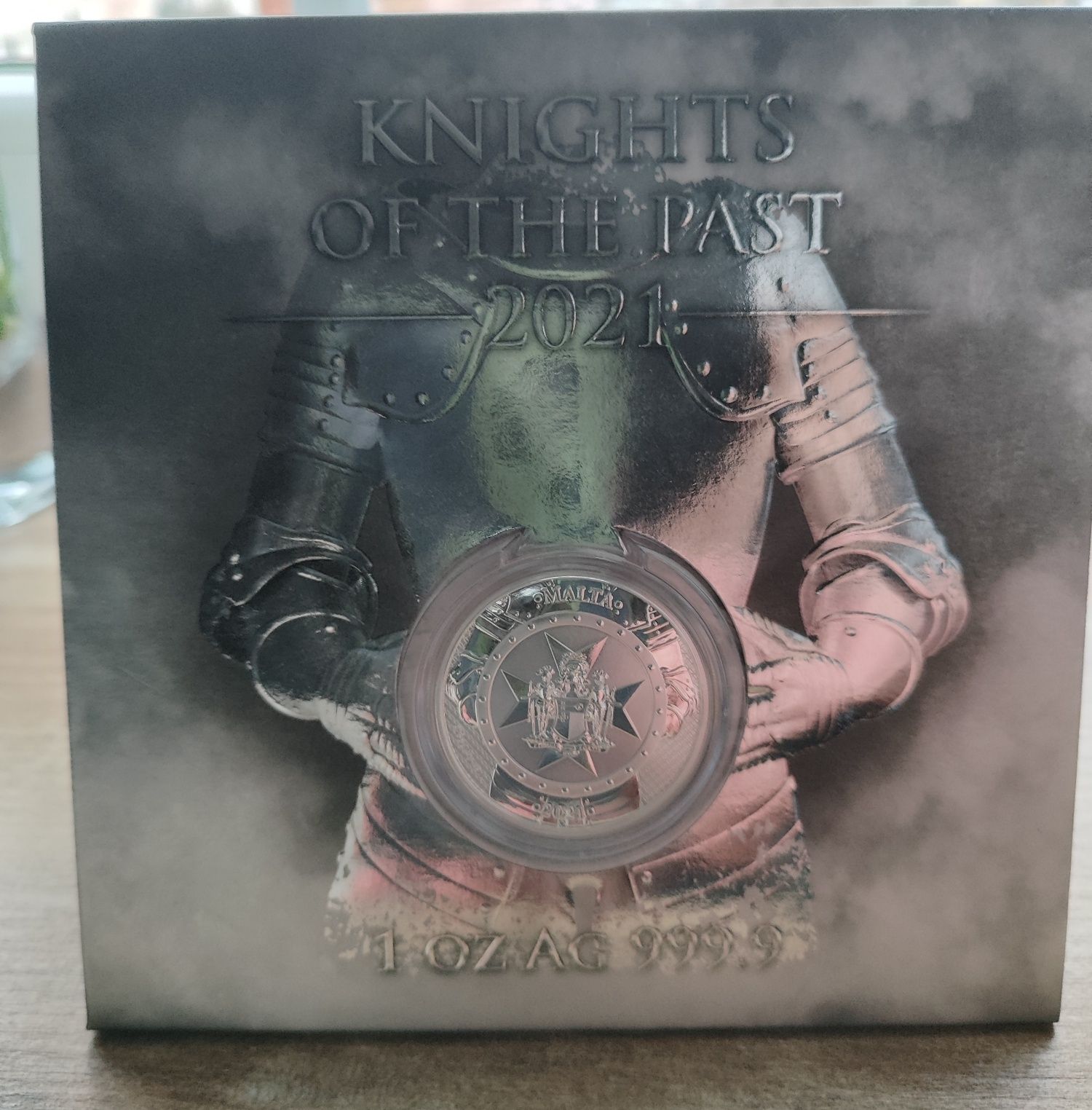 Srebrne monety Knights of the Past 2021,22