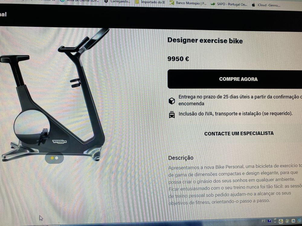 Elíptica XT Profissional Technogym