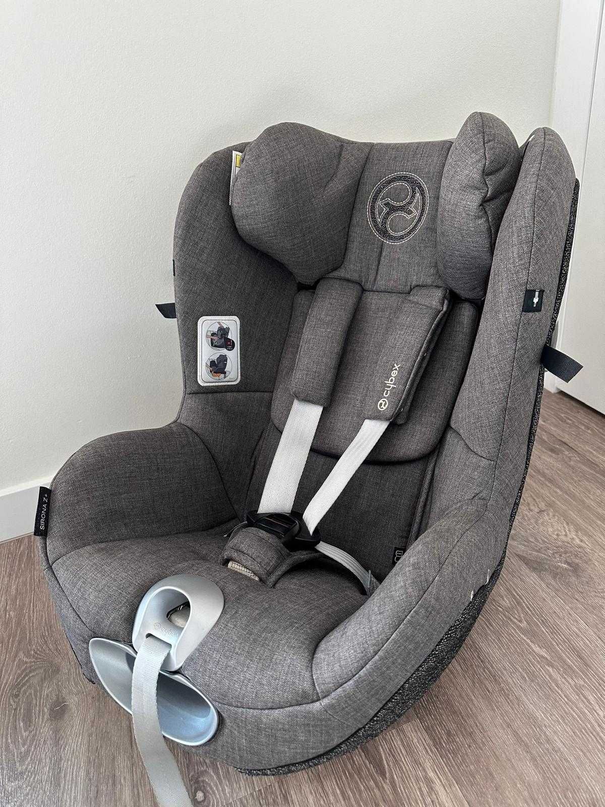 Cadeira auto Sirona Z i-size da Cibex Soho grey plus com isofix