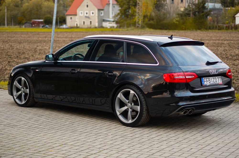 PIĘKNE Audi A4 2.0TDI  - 3xSLINE - Full OPCJA - 1WŁ - GWARANCJA !!!