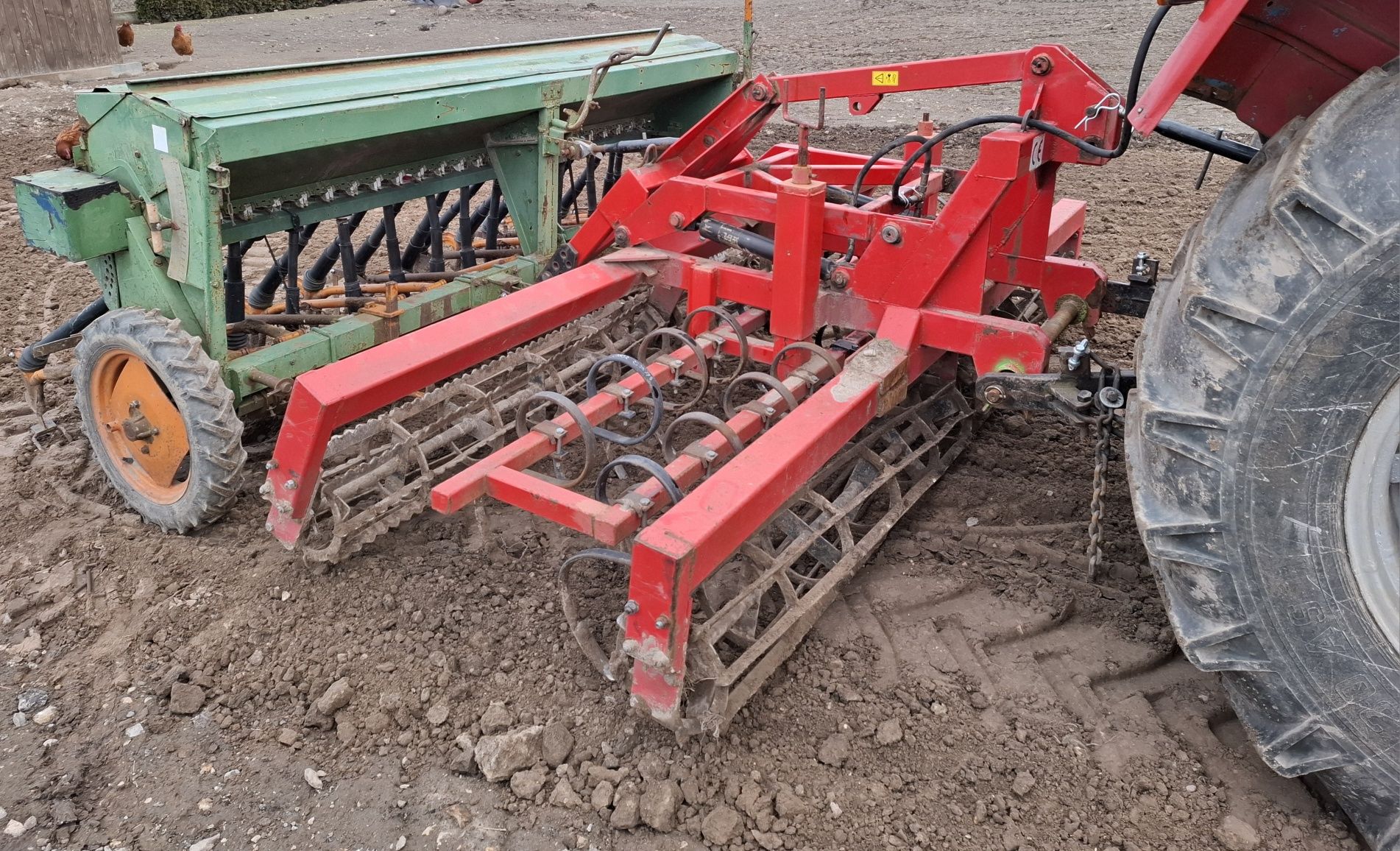Agregat uprawowo siewny z hydropakiem 3m Siewnik Amazone 3m