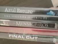 Conjunto de filmes DVD embalados