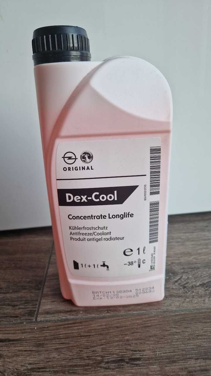 Płyn chłodniczy ORI GM OPEL Dex-Cool Longlife 1L Czerwony