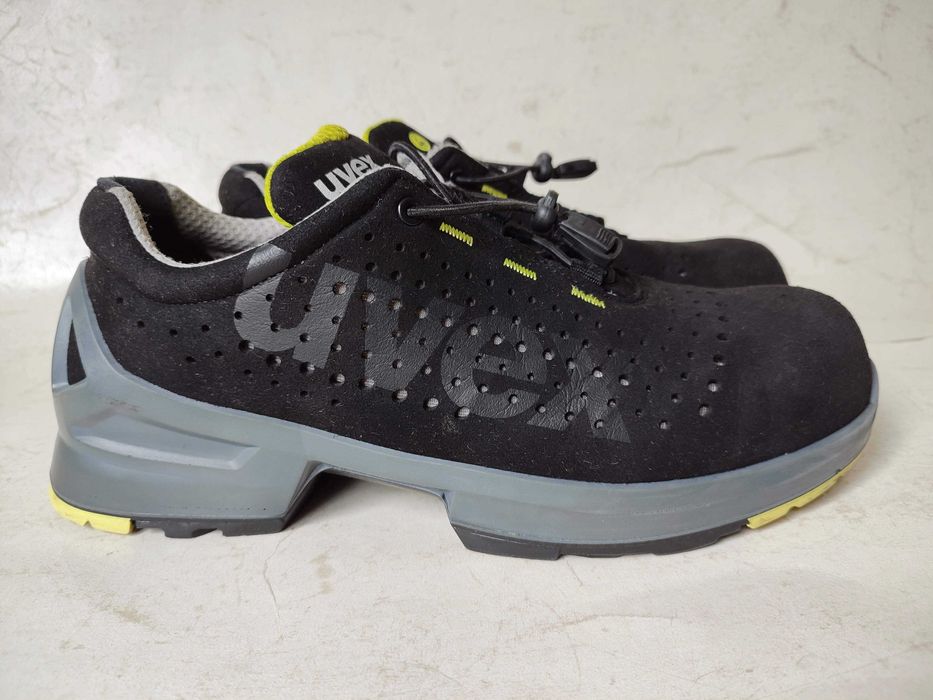 Кросівки робочі UVEX S1 SRC ESD 43 29см 91 8543.8 black-yellow 02/2020