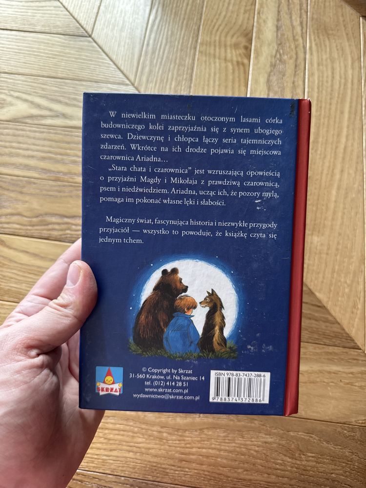 Książka dla dzieci Stara chata i czarownica