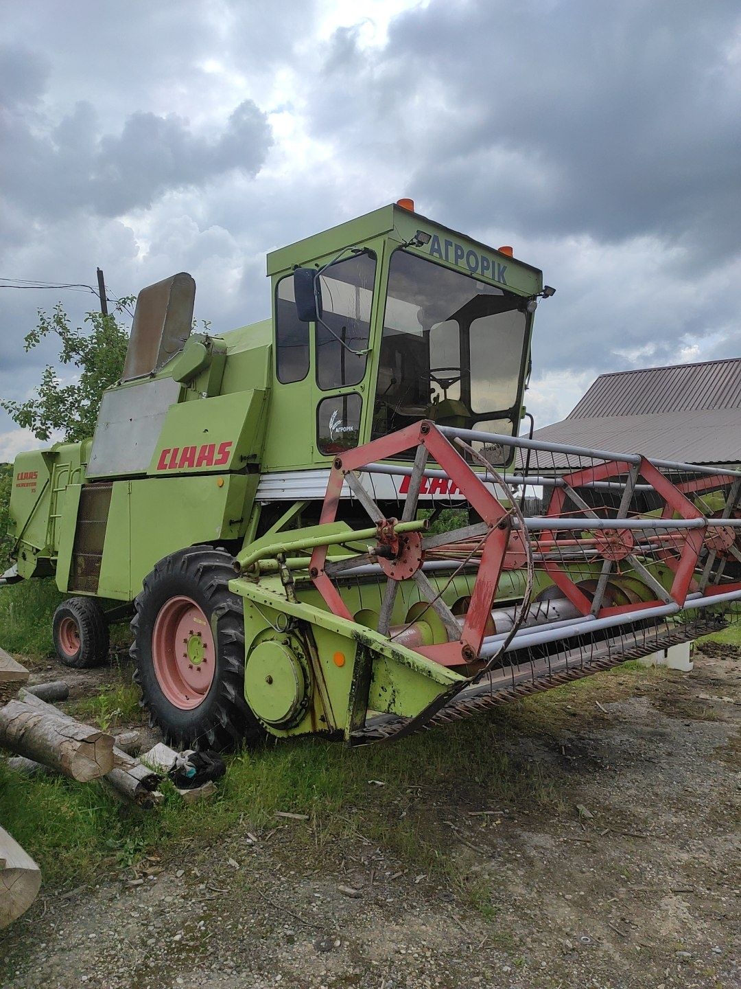 Комбайн Claas Mercator 75