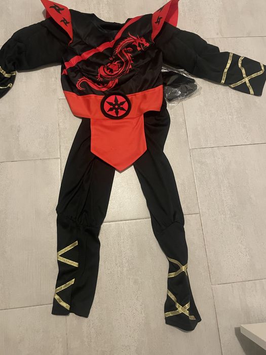 Stroj kostium przebranie ninja 7-10 lat