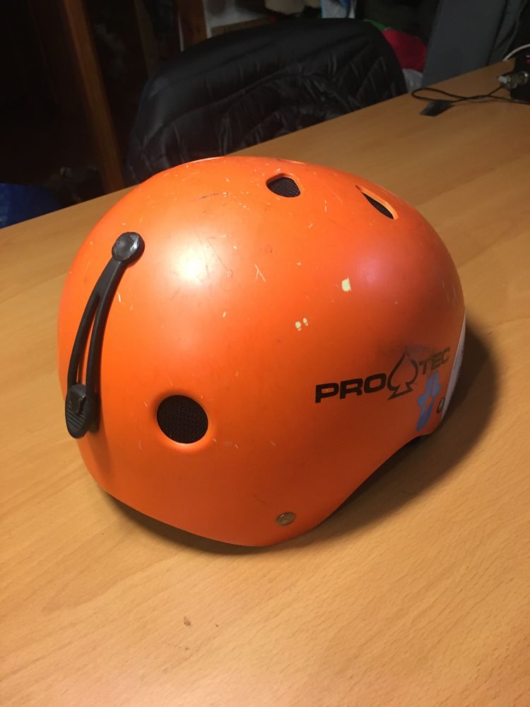 PROTEC - Kask narciarski snowboardowy orzech